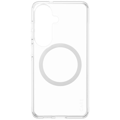 Etui CARE by PanzerGlass Urban Explorer Transparent w. White Qi na Samsung Galaxy S26 - przezroczyste
