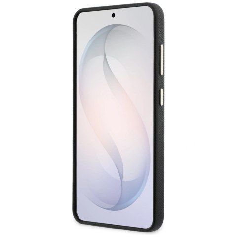 Etui Guess Rhinestone Round Logo MagSafe na Samsung Galaxy S26+ - czarne