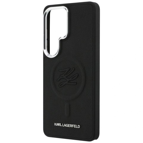 Etui Karl Lagerfeld Embossed Ring Initials MagSafe na Samsung Galaxy S26 Ultra - czarne