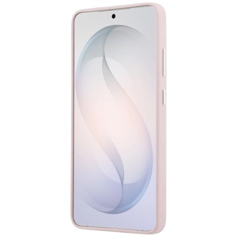 Etui Karl Lagerfeld Grained Signature Metal Resin Logo na Samsung Galaxy S26 Ultra - różowe