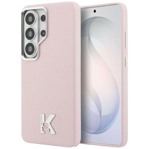 Etui Karl Lagerfeld K Metal Logo MagSafe na Samsung Galaxy S26 Ultra - różowe