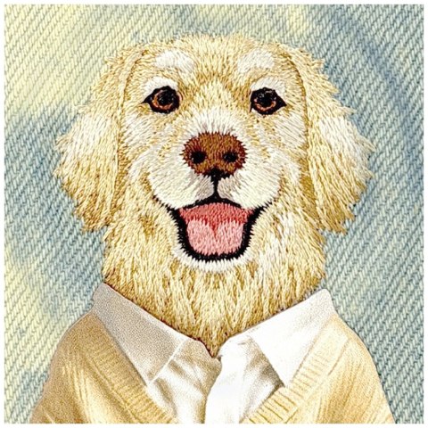 Etui Nimmy Gentle Pets Series Dog MagSafe na iPhone 17 Pro Max - brązowe