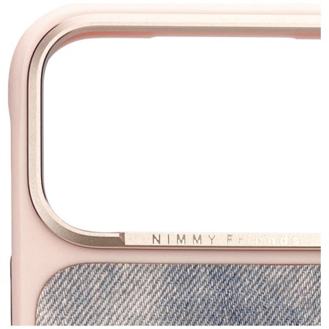 Etui Nimmy Gentle Pets Series Dog MagSafe na iPhone 17 Pro Max - różowe