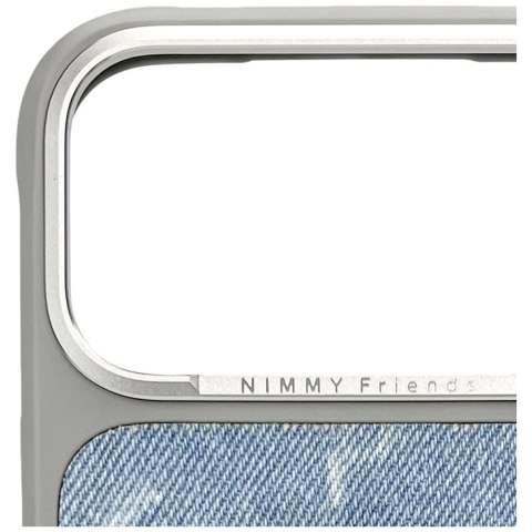 Etui Nimmy Gentle Pets Series Dog MagSafe na iPhone 17 Pro - szare