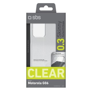 Etui SBS Skinny Cover na Motorola Moto G06 - przezroczyste