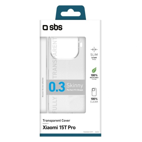 Etui SBS Skinny Cover na Xiaomi 15T Pro - przezroczyste