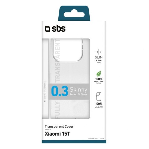 Etui SBS Skinny Cover na Xiaomi 15T - przezroczyste