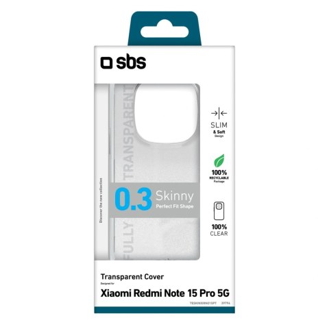 Etui SBS Skinny Cover na Xiaomi Redmi Note 15 Pro - przezroczyste