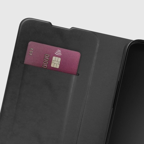 Etui SBS Wallet Smooth na iPhone 16e / 17e z klapką - czarne