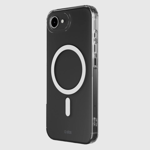 Etui ochronne SBS Cover Light Mag na iPhone 16e / 17e kompatybilne z MagSafe - przezroczyste