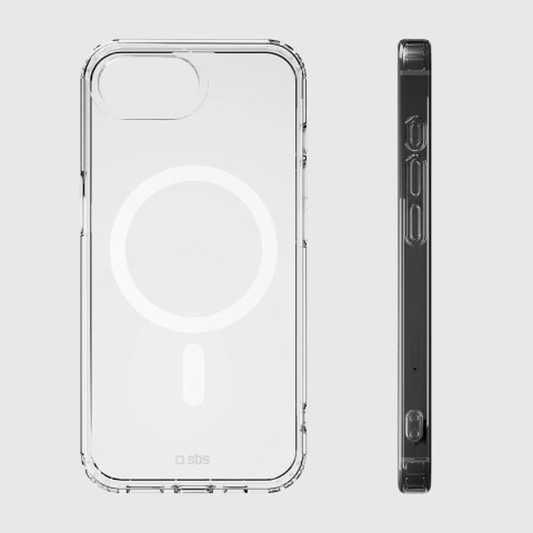 Etui ochronne SBS Cover Light Mag na iPhone 16e / 17e kompatybilne z MagSafe - przezroczyste