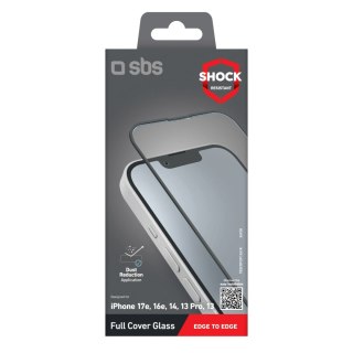 Szkło hartowane SBS Full Cover na iPhone 13/13 Pro/14/16e/17e