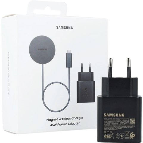 EP-P2900TBE Samsung Magnet Wireless Charger 25W Dark Gray + Adapter 45W