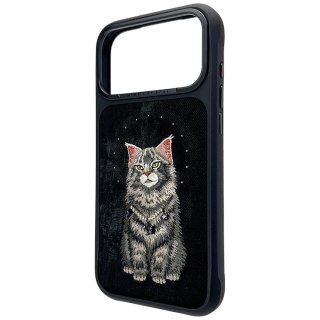 Etui Nimmy Lucky Fashion Cat MagSafe na iPhone 17 Pro Max - czarne