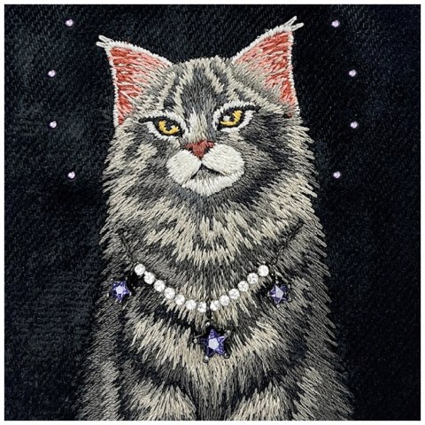 Etui Nimmy Lucky Fashion Cat MagSafe na iPhone 17 Pro Max - czarne