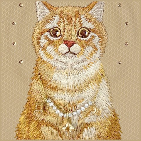 Etui Nimmy Lucky Fashion Cat MagSafe na iPhone 17 Pro - brązowe