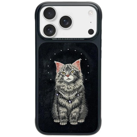 Etui Nimmy Lucky Fashion Cat MagSafe na iPhone 17 Pro - czarne