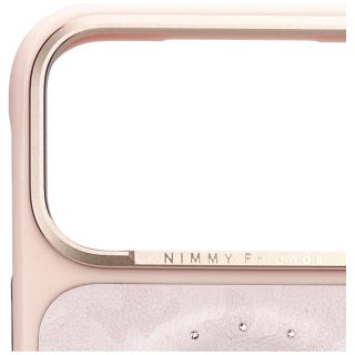 Etui Nimmy Lucky Fashion Cat MagSafe na iPhone 17 Pro - różowe
