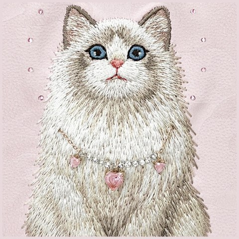 Etui Nimmy Lucky Fashion Cat MagSafe na iPhone 17 Pro - różowe