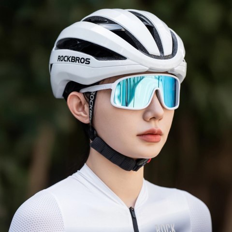 Kask rowerowy Rockbros LK-79 58-62 cm - biały