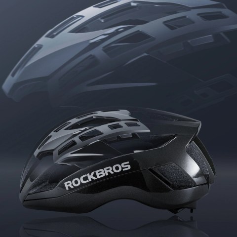 Kask rowerowy Rockbros LK-79 58-62 cm - czarny