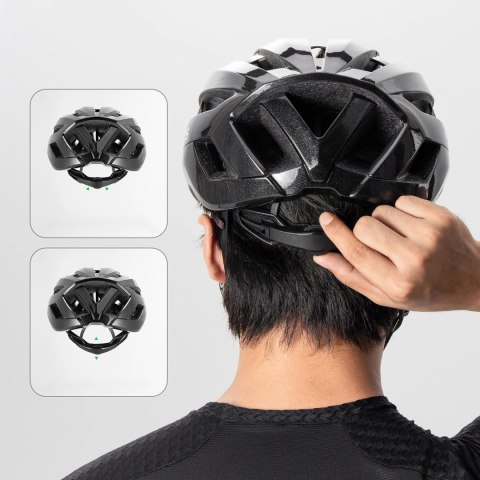 Kask rowerowy Rockbros LK-79 58-62 cm - czarny