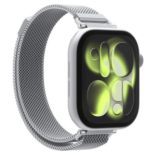 Pasek Spigen WBM4 na Apple Watch (40 / 41 / 42 mm) - srebrny