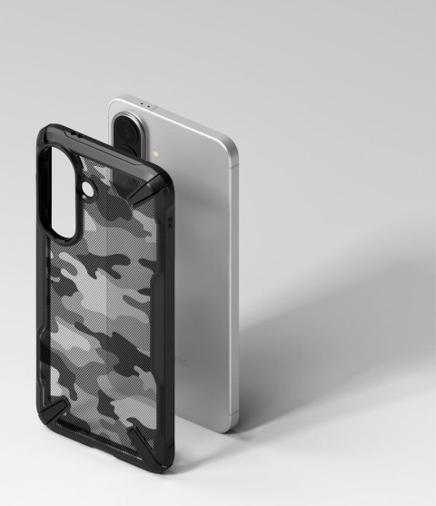RINGKE FUSION X GALAXY A57 5G CAMO BLACK