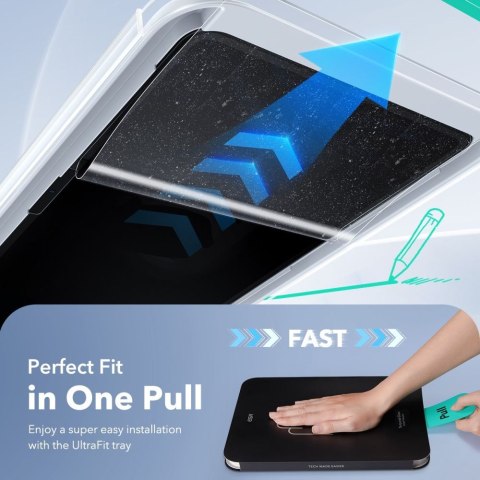 SZKŁO HARTOWANE ESR PAPER FEEL 2-PACK IPAD 10.9" 10 / 2022 / 11" 11 2025 CLEAR