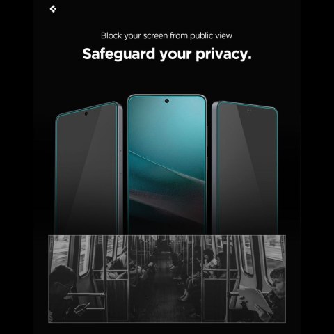 SZKŁO PRYWATYZUJĄCE SPIGEN GLAS.TR "EZ FIT PRO AC" HD 2-PACK GALAXY S26+ PLUS PRIVACY