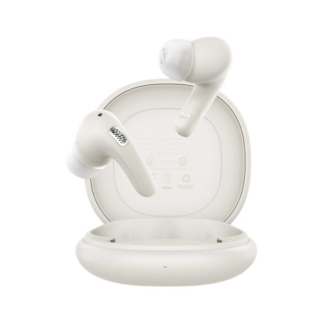 Słuchawki bezprzewodowe Acefast W3 dokanałowe ANC TWS - białe