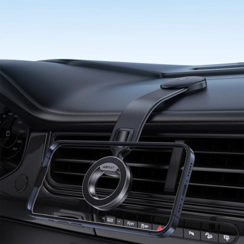 Uchwyt magnetyczny Acefast D36 na deskę rozdzielczą - czarny