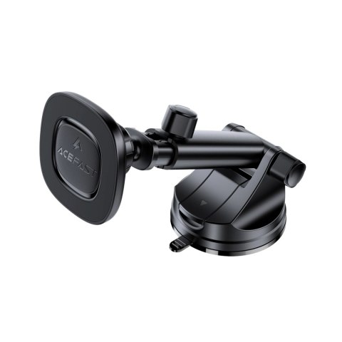 Uchwyt magnetyczny Acefast D47 z ładowarką bezprzewodową na deskę rozdzielczą - czarny