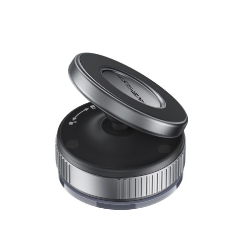 Uchwyt magnetyczny Acefast E27 z przyssawką na deskę rozdzielczą/szybę - czarny