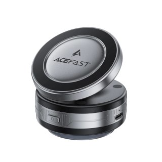 Uchwyt magnetyczny Acefast E29 z ładowarką bezprzewodową z przyssawką na deskę rozdzielczą/szybę - czarny