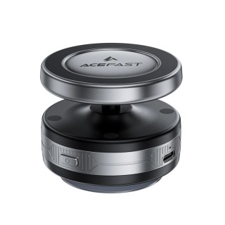 Uchwyt magnetyczny Acefast E29 z ładowarką bezprzewodową z przyssawką na deskę rozdzielczą/szybę - czarny