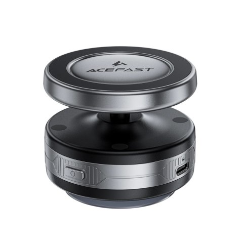 Uchwyt magnetyczny Acefast E29 z ładowarką bezprzewodową z przyssawką na deskę rozdzielczą/szybę - czarny