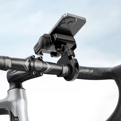 Uchwyt rowerowy Acefast D58 na kierownicę - czarny