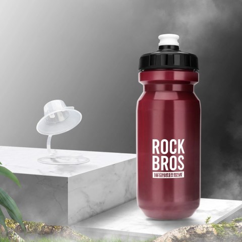 Bidon rowerowy Rockbros 600 ml - czerwony