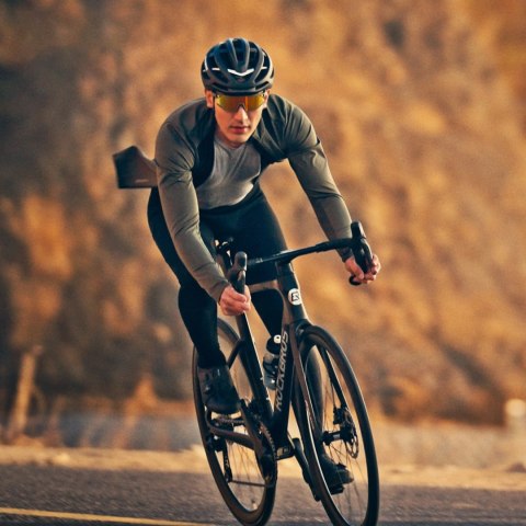 Kask rowerowy Rockbros HC-58BK-L 58-61 cm - czarno-szary