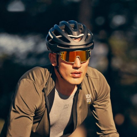 Kask rowerowy Rockbros HC-58BK-M 55-58 cm - czarno-szary