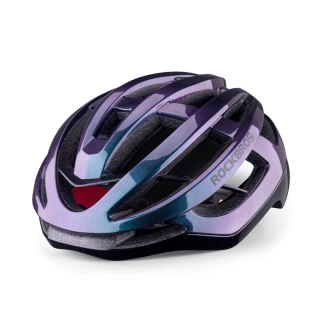 Kask rowerowy Rockbros HC-58C-L 58-61 cm - niebieski kameleon