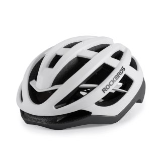 Kask rowerowy Rockbros HC-58WG-L 58-61 cm - biało-szary