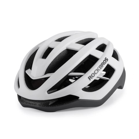 Kask rowerowy Rockbros HC-58WG-M 55-58 cm - biało-szary