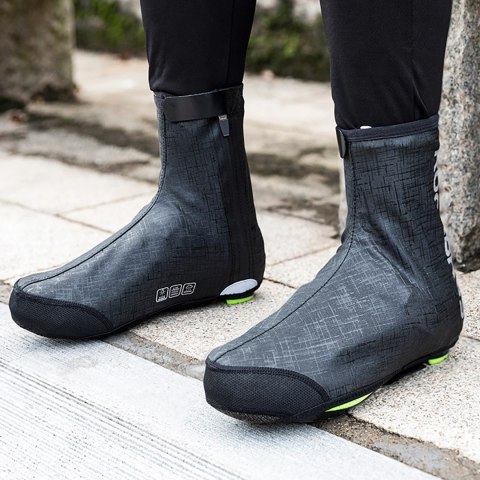 Ochraniacze na buty Rockbros LF1081 wiatroodporne wodoodporne 42-46 cm - czarne