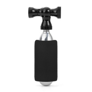 Pompka CO₂ Rockbros głowica zawór ze stopu aluminium bez naboju kompatybilna z Presta/Schrader - czarna