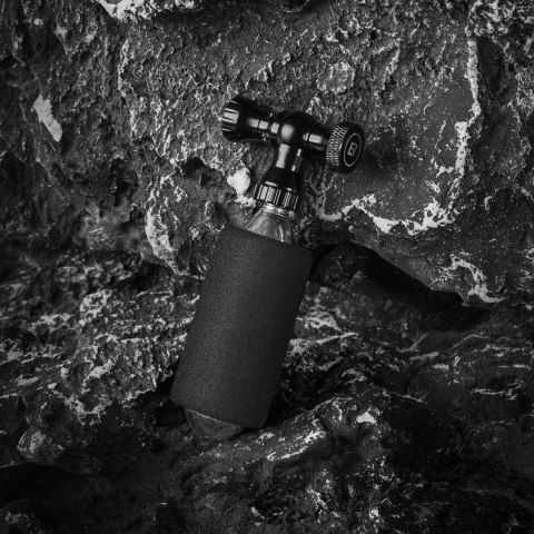 Pompka CO₂ Rockbros głowica zawór ze stopu aluminium bez naboju kompatybilna z Presta/Schrader - czarna