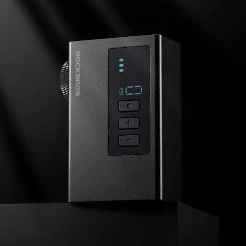 Pompka akumulatorowa Rockbros AS240 PRO 120 psi kompresor 420mAh - czarna