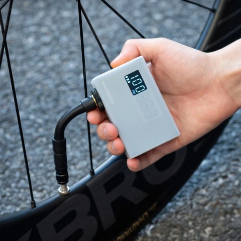 Pompka akumulatorowa Rockbros AS240 PRO 120 psi kompresor 420mAh - czarna