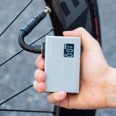 Pompka akumulatorowa Rockbros AS240 PRO 120 psi kompresor 420mAh - czarna
